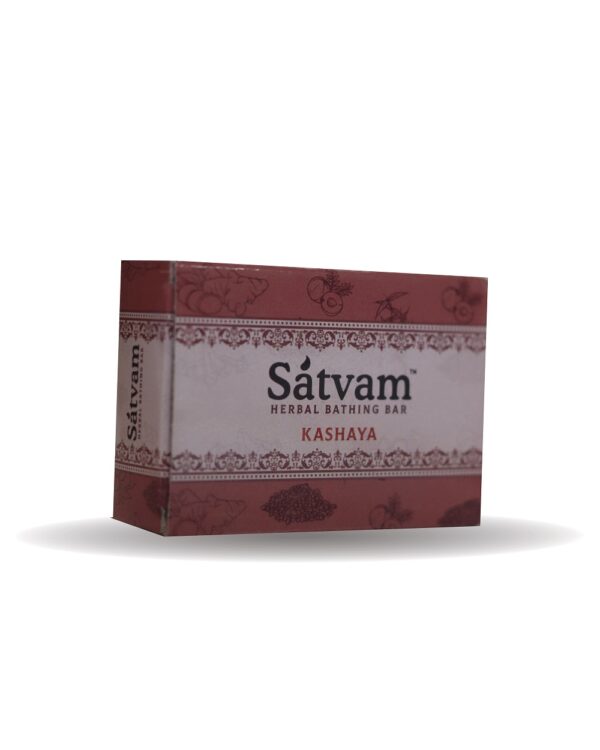 Satvam Herbal Bathing Bar - KASHAYA (Pack of 7 * 75g)