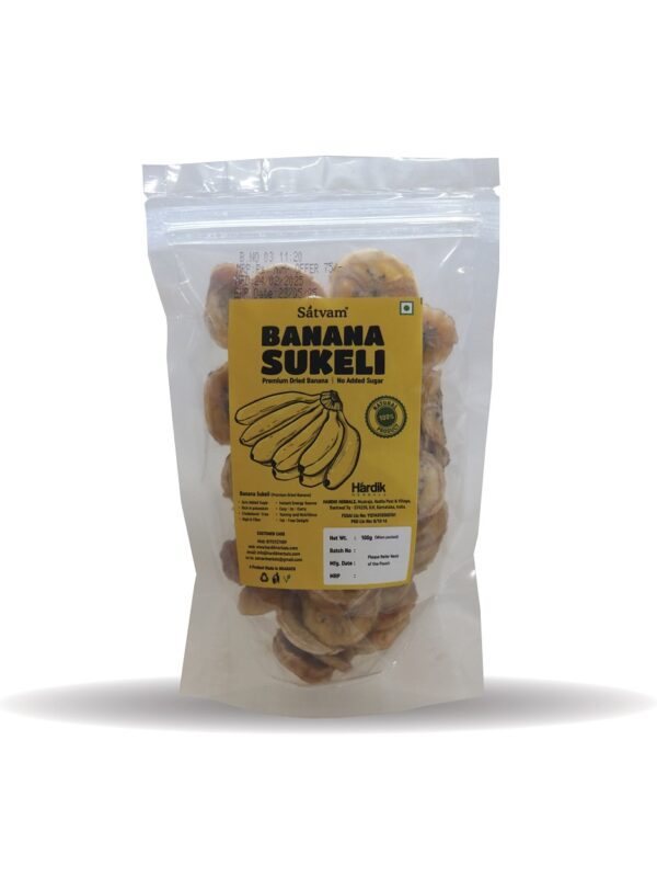 Satvam Banana Sukeli – 100g